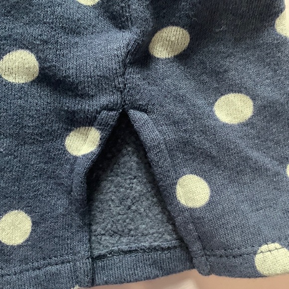 Alternative Apparel Blue with Polka Dots Hoodie Size US Small - Picture 8 of 9